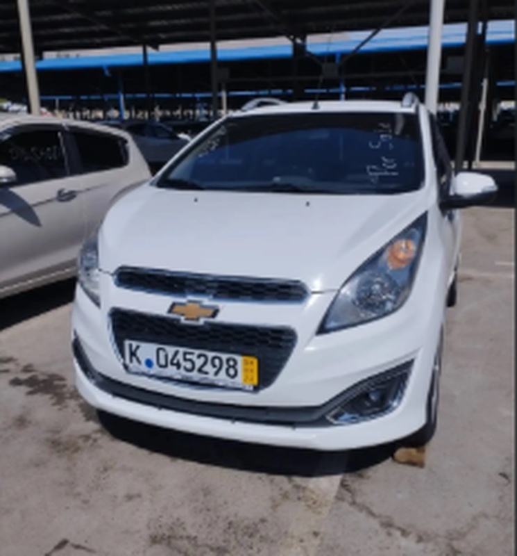 Капот с бампером от Chevrolet Spark